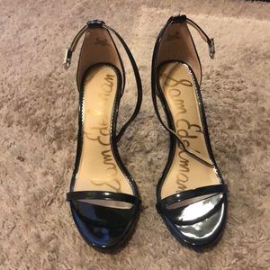 Sam Edelman strap patent leather heel. Like new